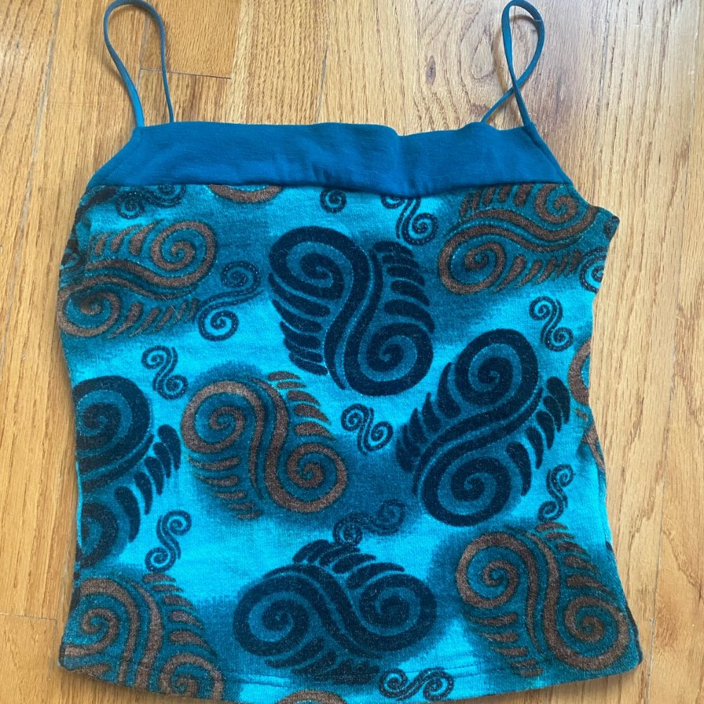 Maje Y2K Paris Vintage Colorful Top